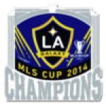 LOS ANGELES GALAXY PIN 2014 SOCCER MLS CHAMPIONSHIP PIN